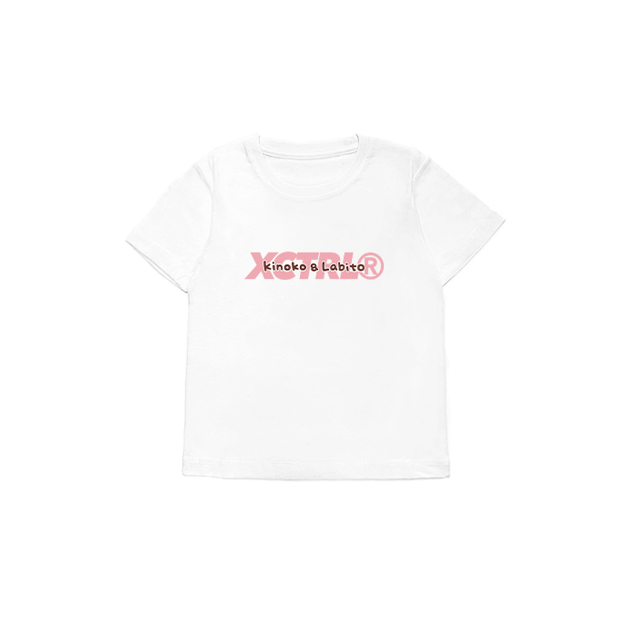 XCTRLx香菇妹日本東京童裝短T-白