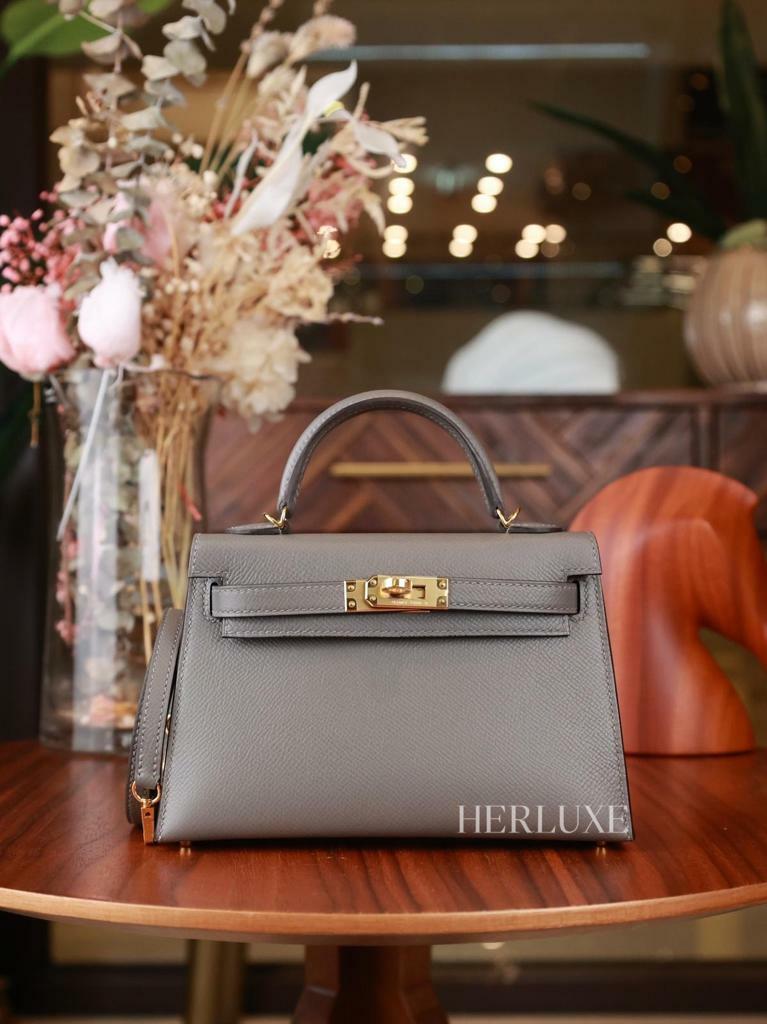 Kelly mini II 0L gris meyer cc epsom W