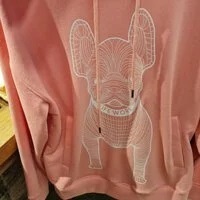 [S] LIFEWORK RADOC BIG LOGO HOODIE,PINK, LW225HD990 4 06 (SLW117)