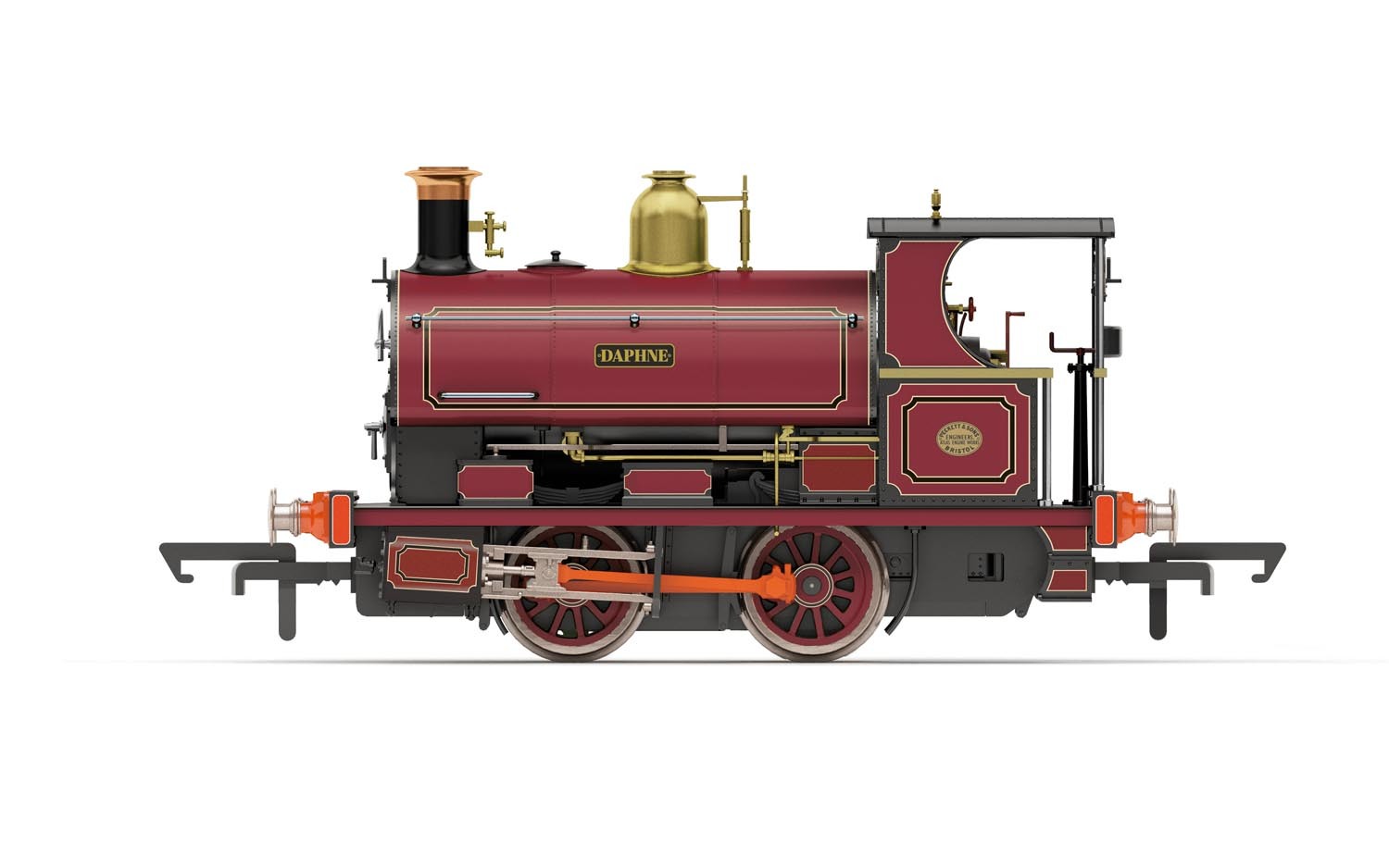 Hornby R3702 HO規 class Peckett W4 0-4-0ST Daphne Era II 類比蒸氣車