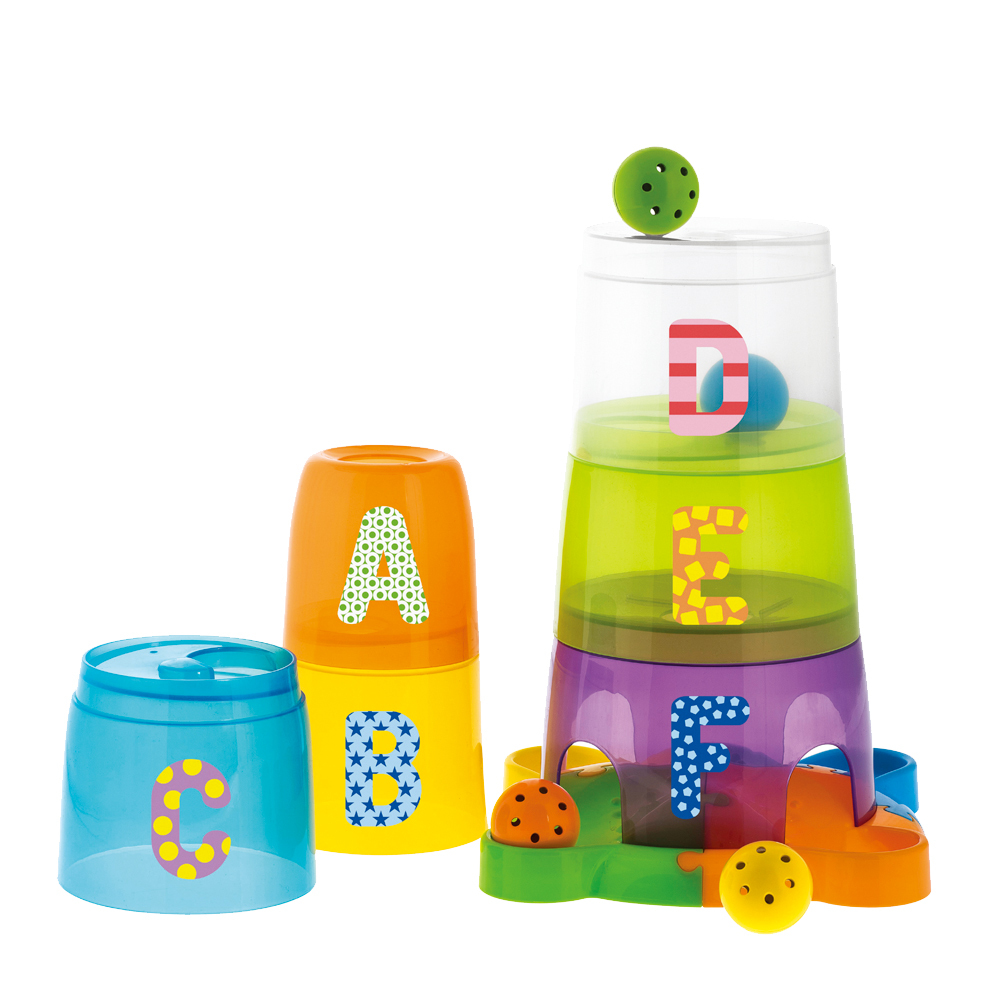 二合一字母遊戲疊疊杯