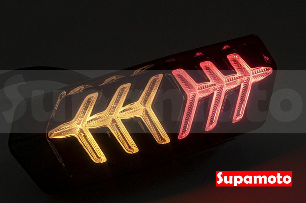 -Supamoto- MSX 流水 尾燈 整合 箭頭 整合式 整合型 方向燈 LED 煞車燈 多功能 MSX 125