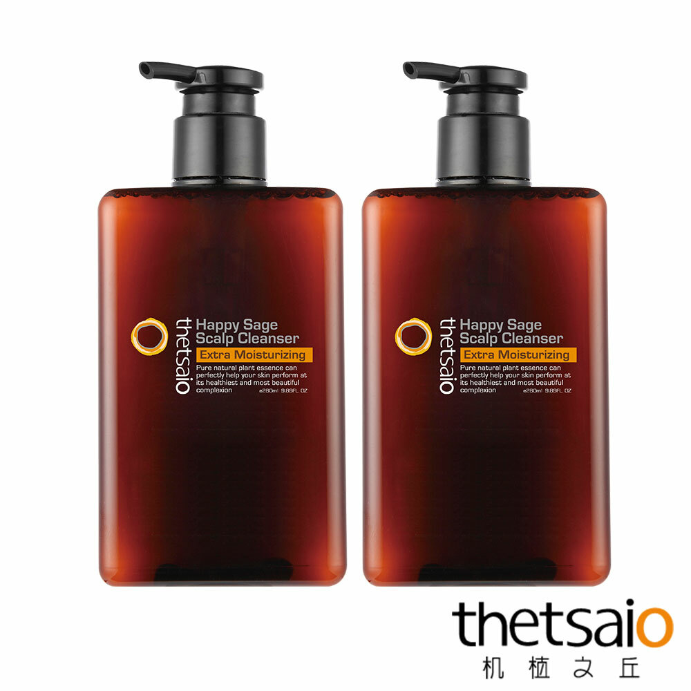 【thetsaio機植之丘】快樂鼠尾草頭皮潔淨液280ml（2入）