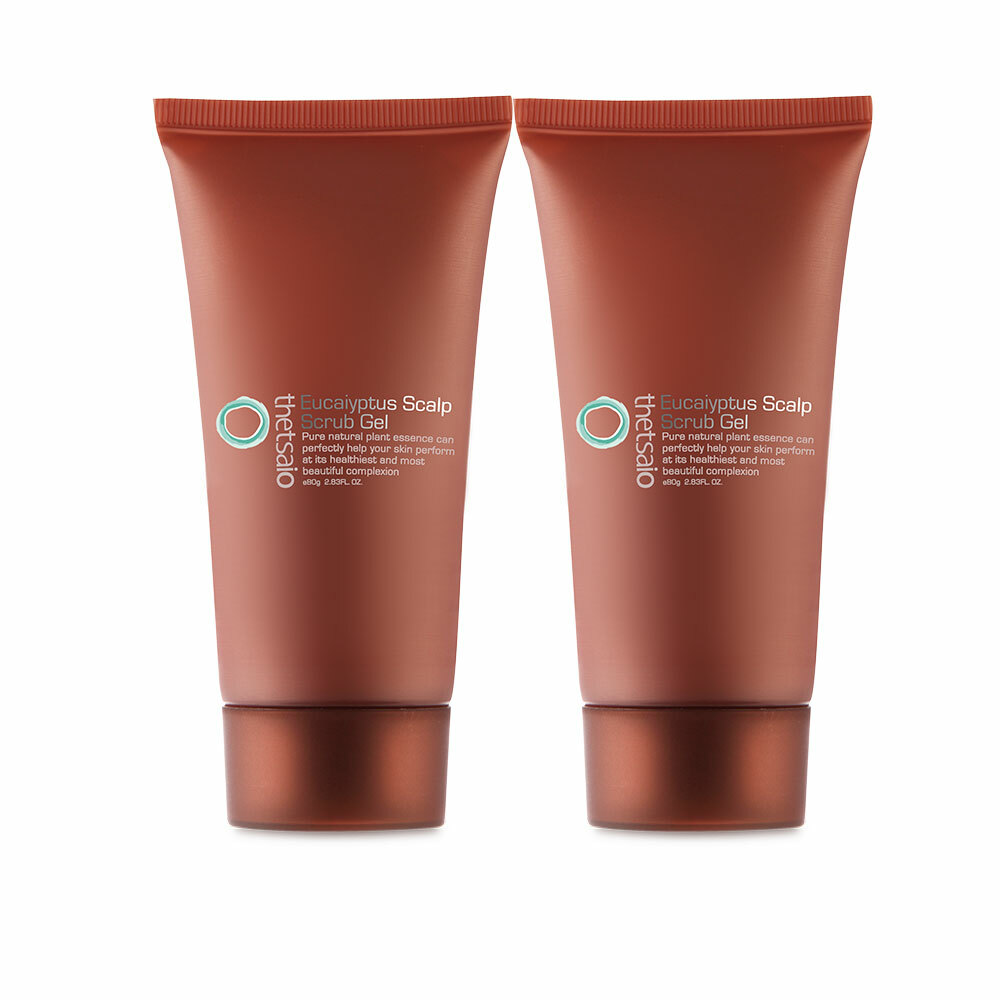 【thetsaio機植之丘】尤加利葉頭皮去角質凝膠80g(2入)