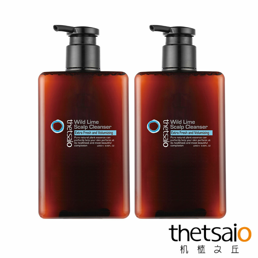 【thetsaio機植之丘】野萊姆頭皮潔淨液280ml（2入）