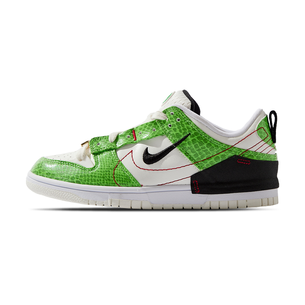 Nike Dunk Low Disrupt 2 女 白綠 經典 低筒 運動 休閒鞋 DV1491-101