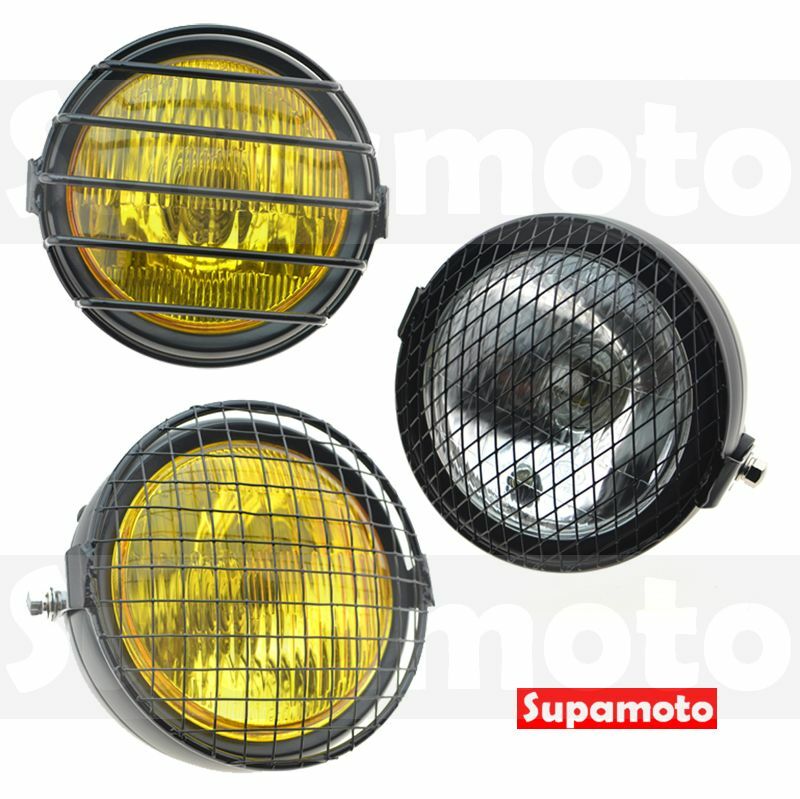 -Supamoto- 大燈網 燈罩 燈網罩 大燈網罩 復古 通用 改裝 大燈網罩 網罩 菱格款大燈網罩