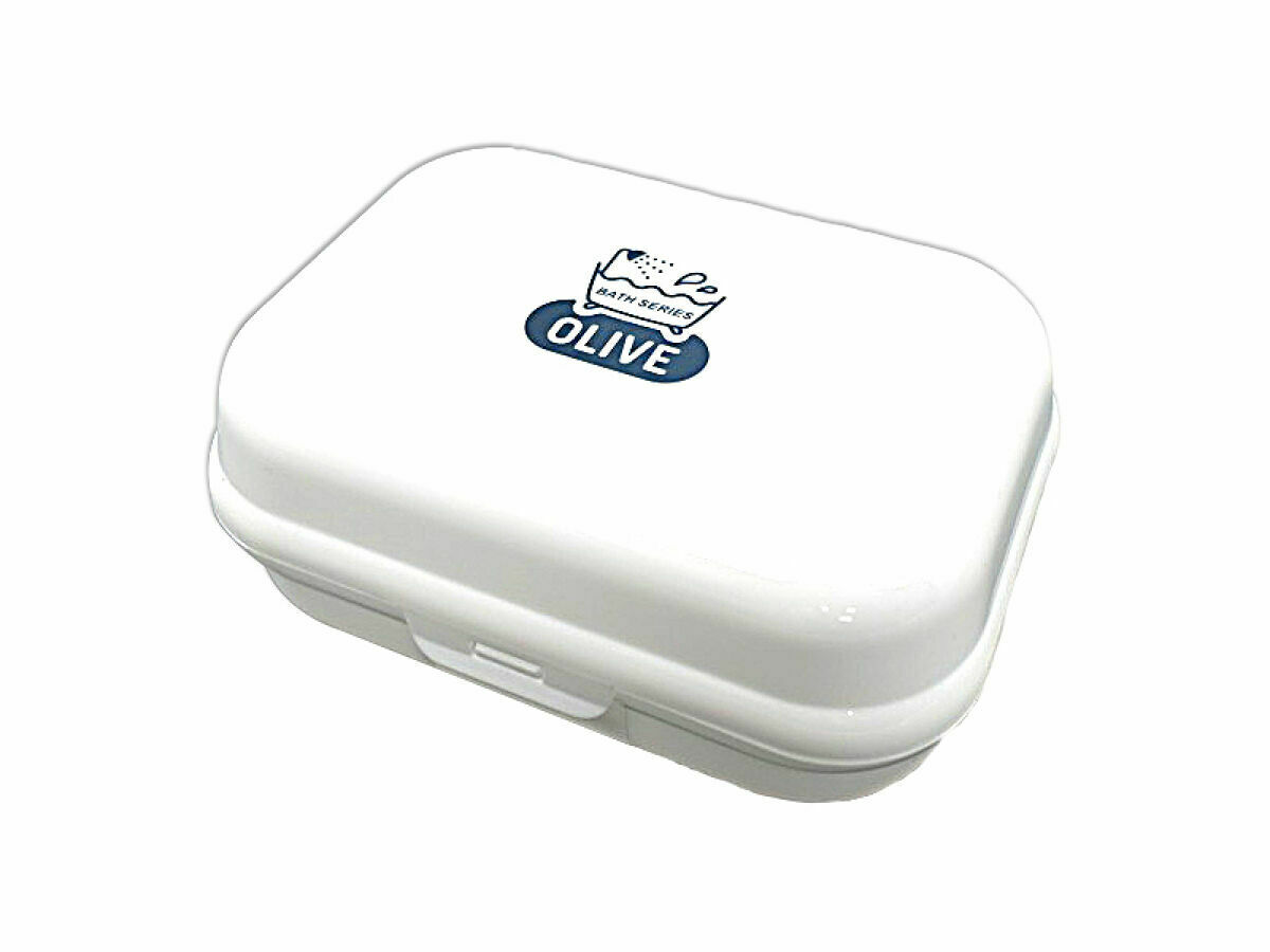 OLIVE肥皂盒/白11x8.3x4.5cm