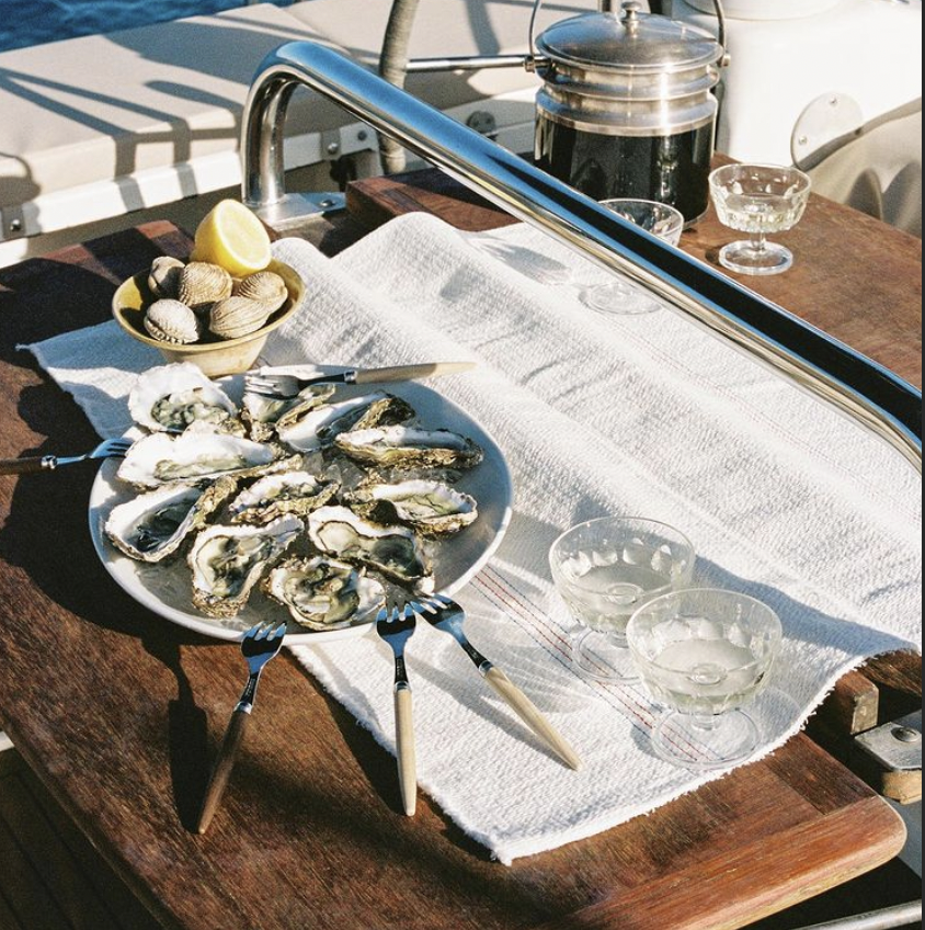 SABRE | Jonc 法風畫家系列 | 主餐刀| 亮面 | 淺色木