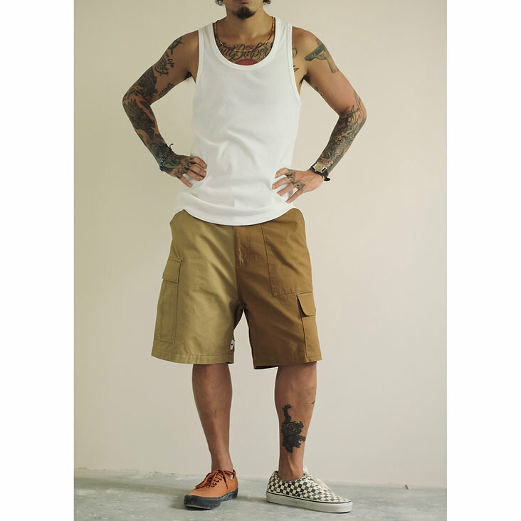 Club Stubborn Royal 51 Shorts - Mad Khaki