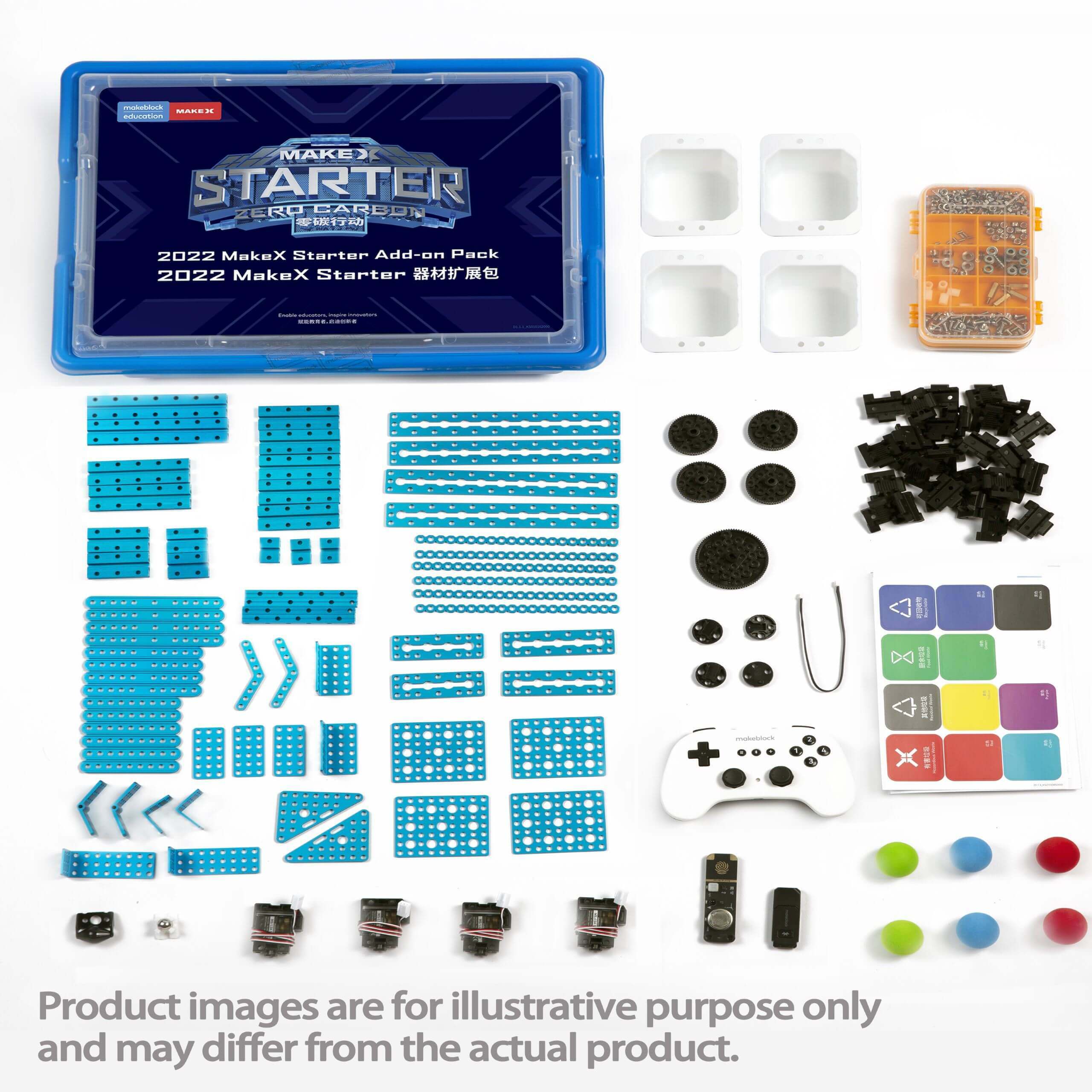知育玩具 2022 MakeX StarterAdd-on Pack MakeX Starter Add-on Pack | DTSL