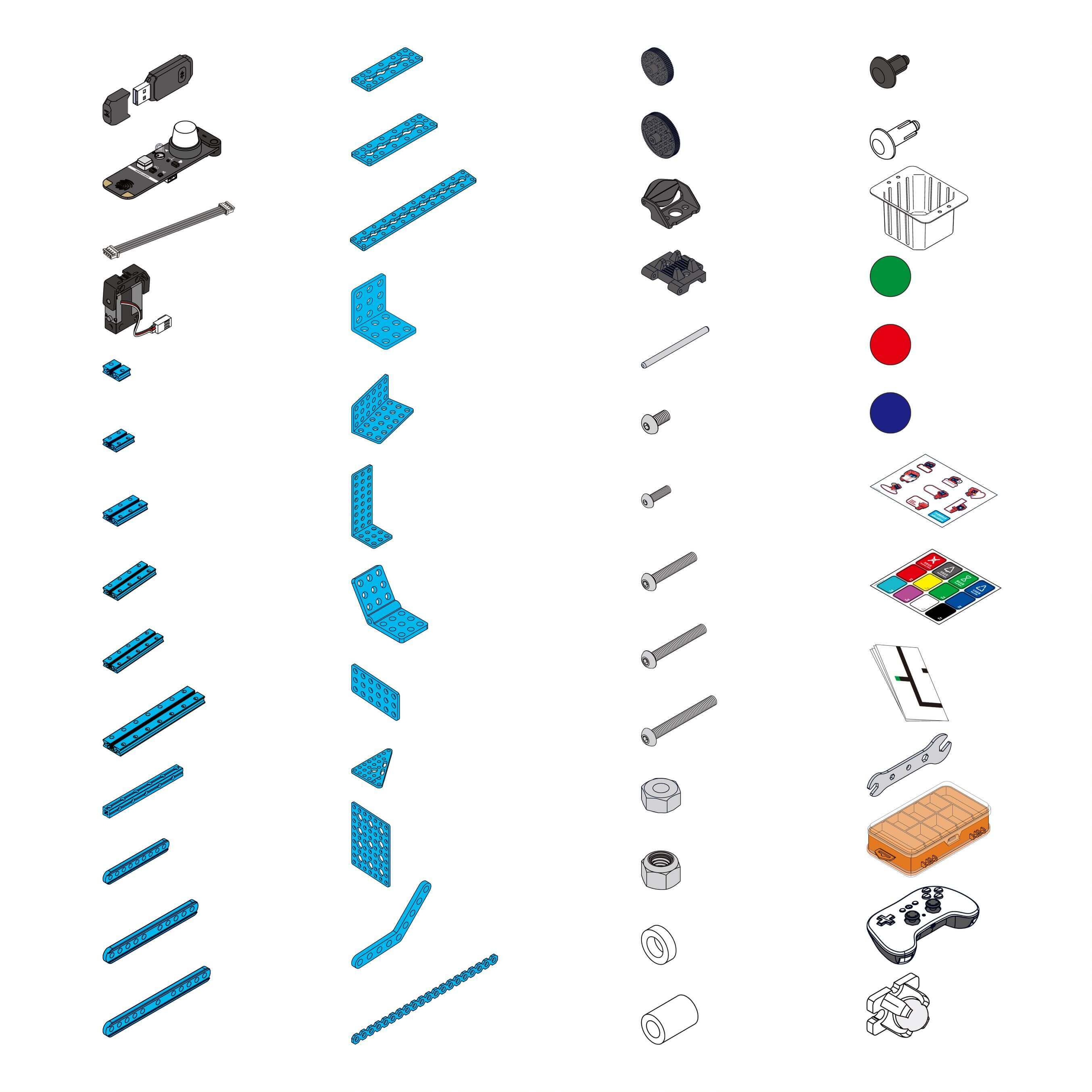 知育玩具 2022 MakeX StarterAdd-on Pack MakeX Starter Add-on Pack | DTSL