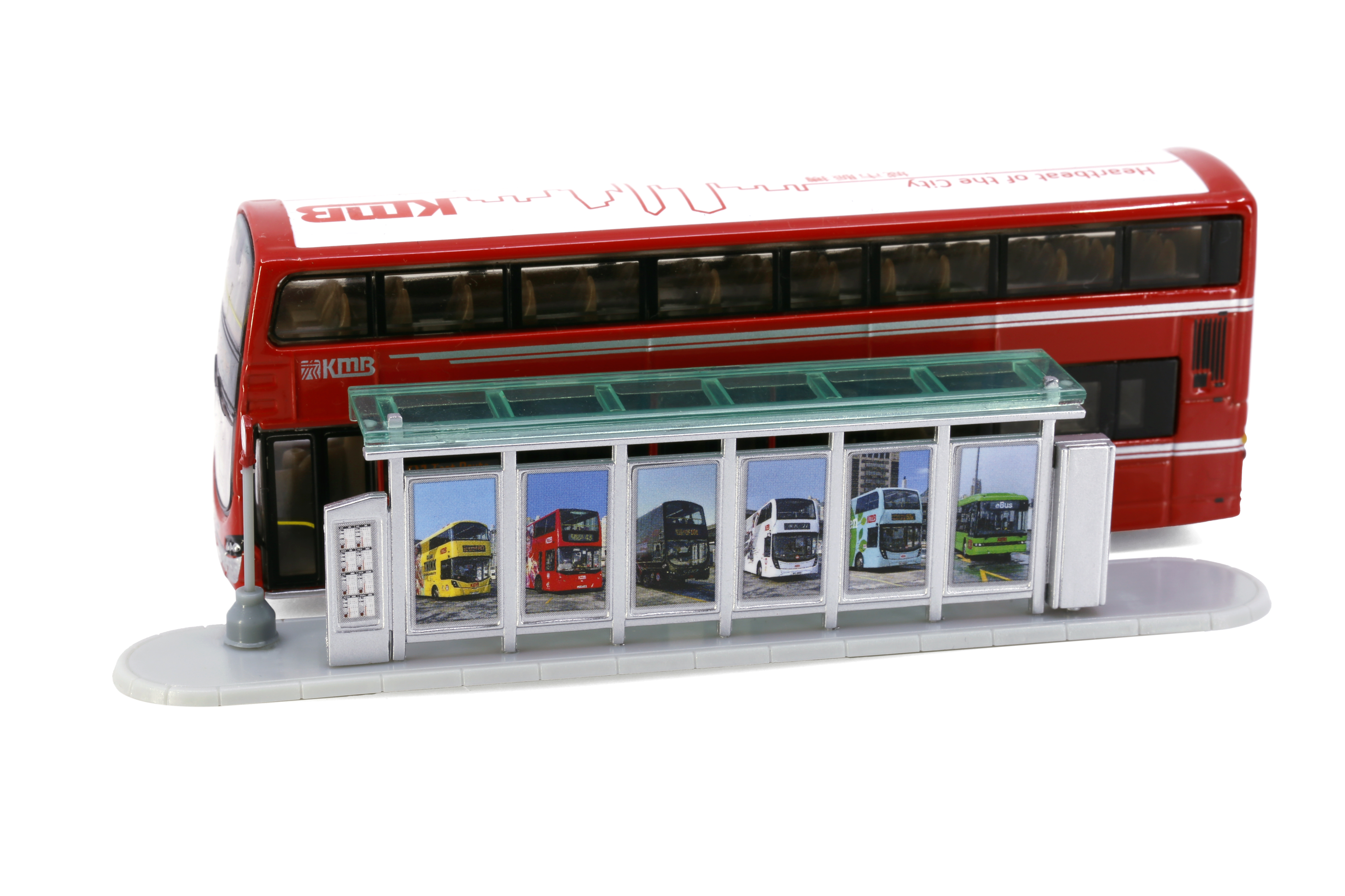 Tiny 微影 1/110 巴士站上蓋 - 盲盒套裝 (每盒12件 :基本11款 +隱藏版隨機1款)