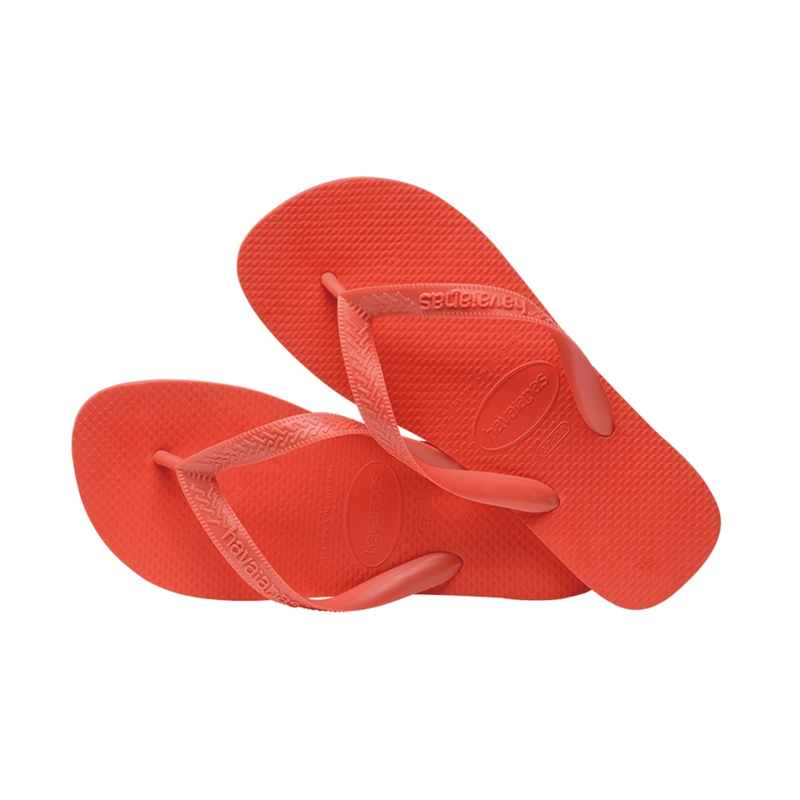 Havaianas 哈瓦仕 拖鞋 夾腳拖 基本素色款 巴西 紅色 男女 4000029-5778U [台灣現貨]