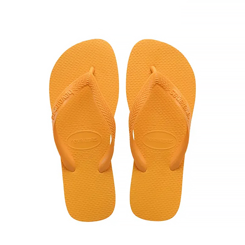 Havaianas 哈瓦仕 拖鞋 夾腳拖 基本素色款 巴西  橘黃 男女 4000029-6362U [台灣現貨]