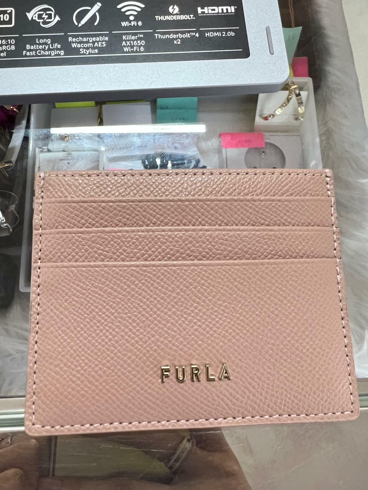 [S] FURLA PS87CL0 CLASSIC CREDIT CARD CASE,MOONSTONE, 8050597092713 (F986)