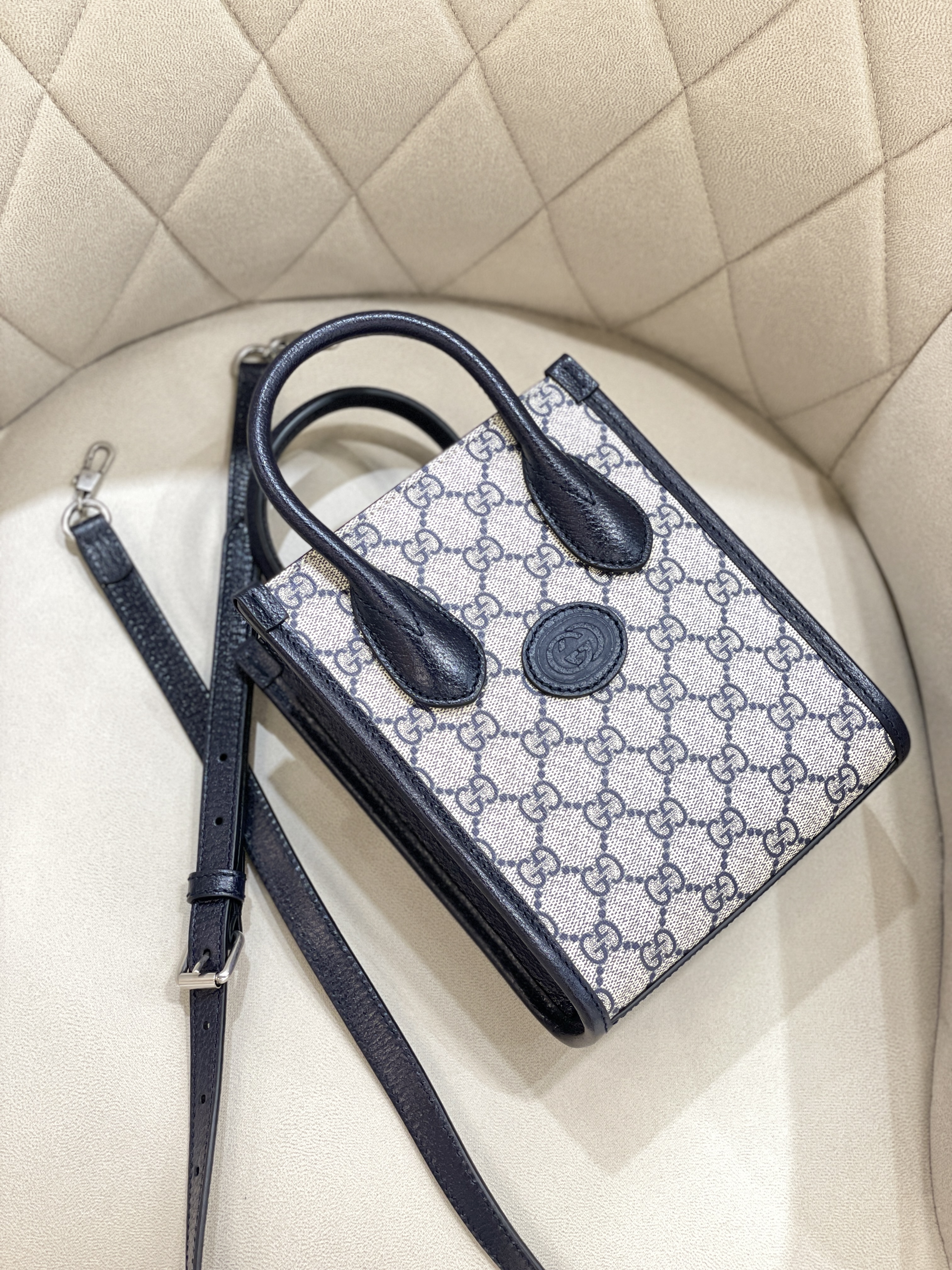 GUCCI Mini tote bag with Interlocking G