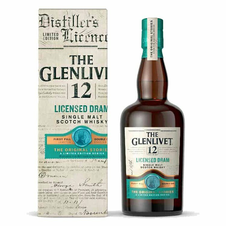 THE GLENLIVET 12 LICENSED DRAM SINGLE MALT SCOTCH WHISKY 格蘭利威 12年 黑市聖水限量版 (第二版)