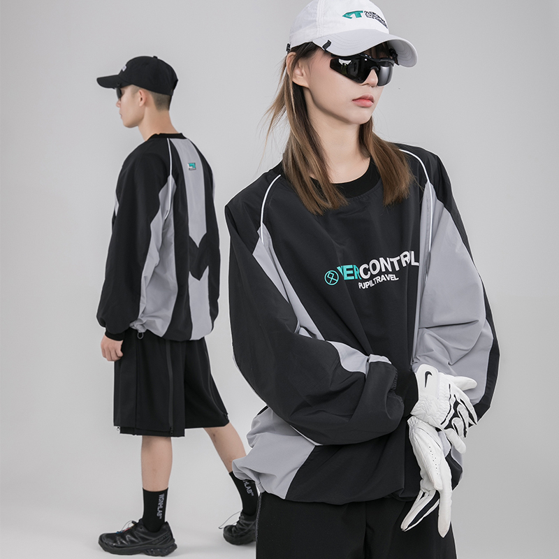 PUPILtravel 22SE 運動透氣拼接速乾足球撞色長袖