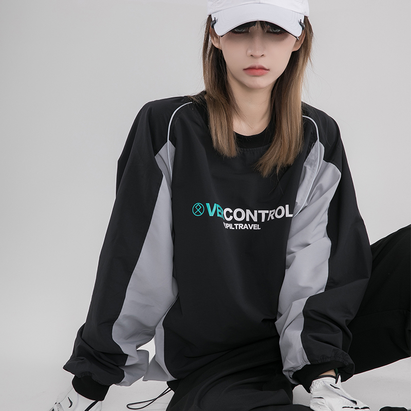 PUPILtravel 22SE 運動透氣拼接速乾足球撞色長袖