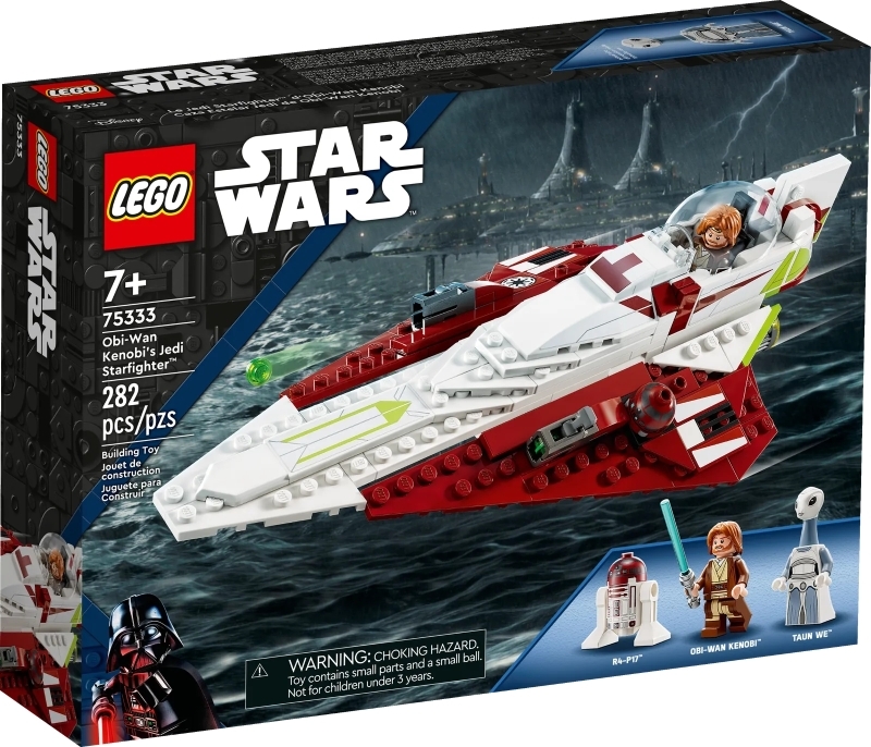 [飛米樂高積木磚賣店] LEGO 75333 Star Wars-歐比王的絕地戰機