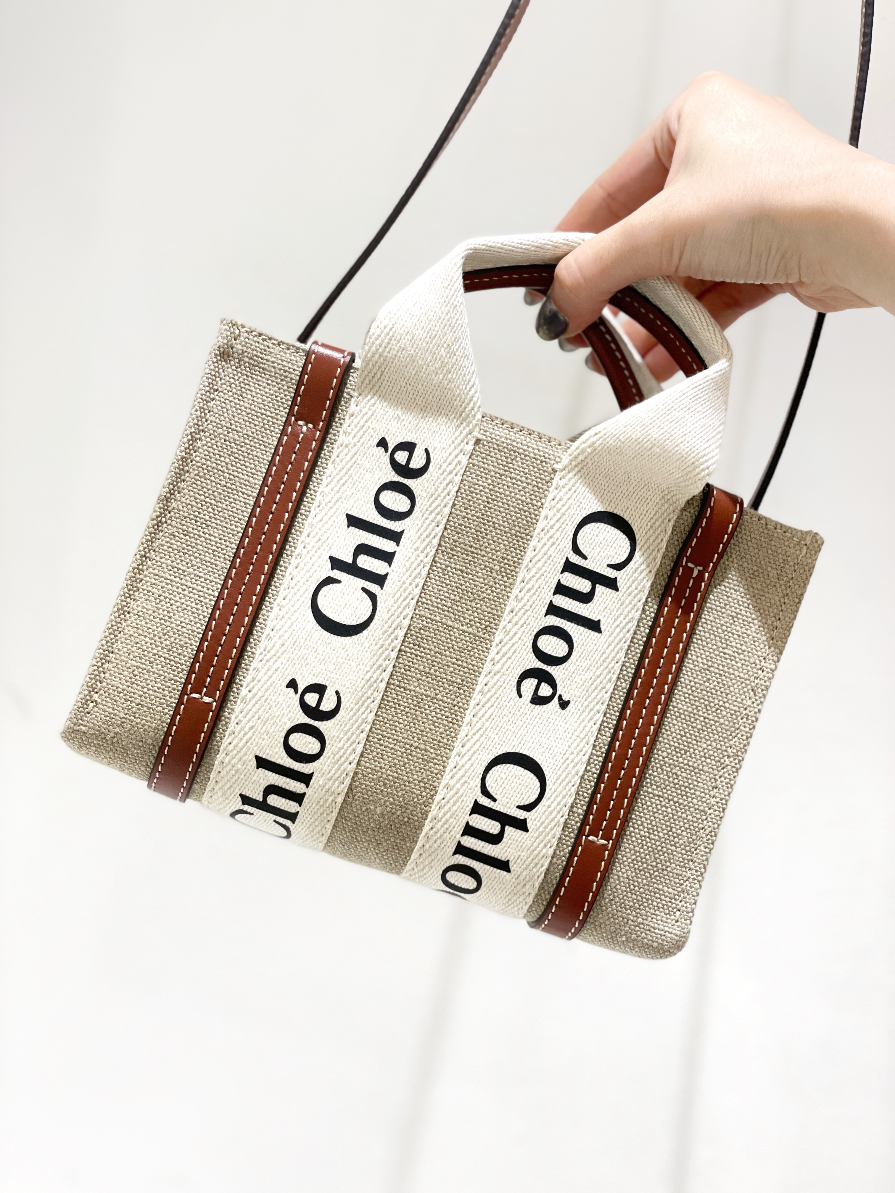 CHLOE Woody Mini Tote