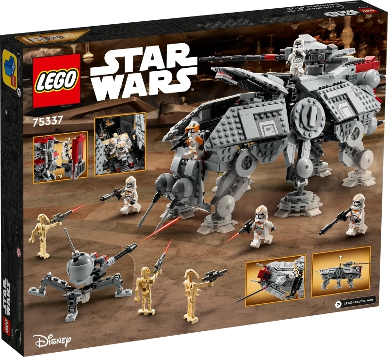 [飛米樂高積木磚賣店] LEGO 75337 Star Wars-西斯大帝的復仇AT-TE