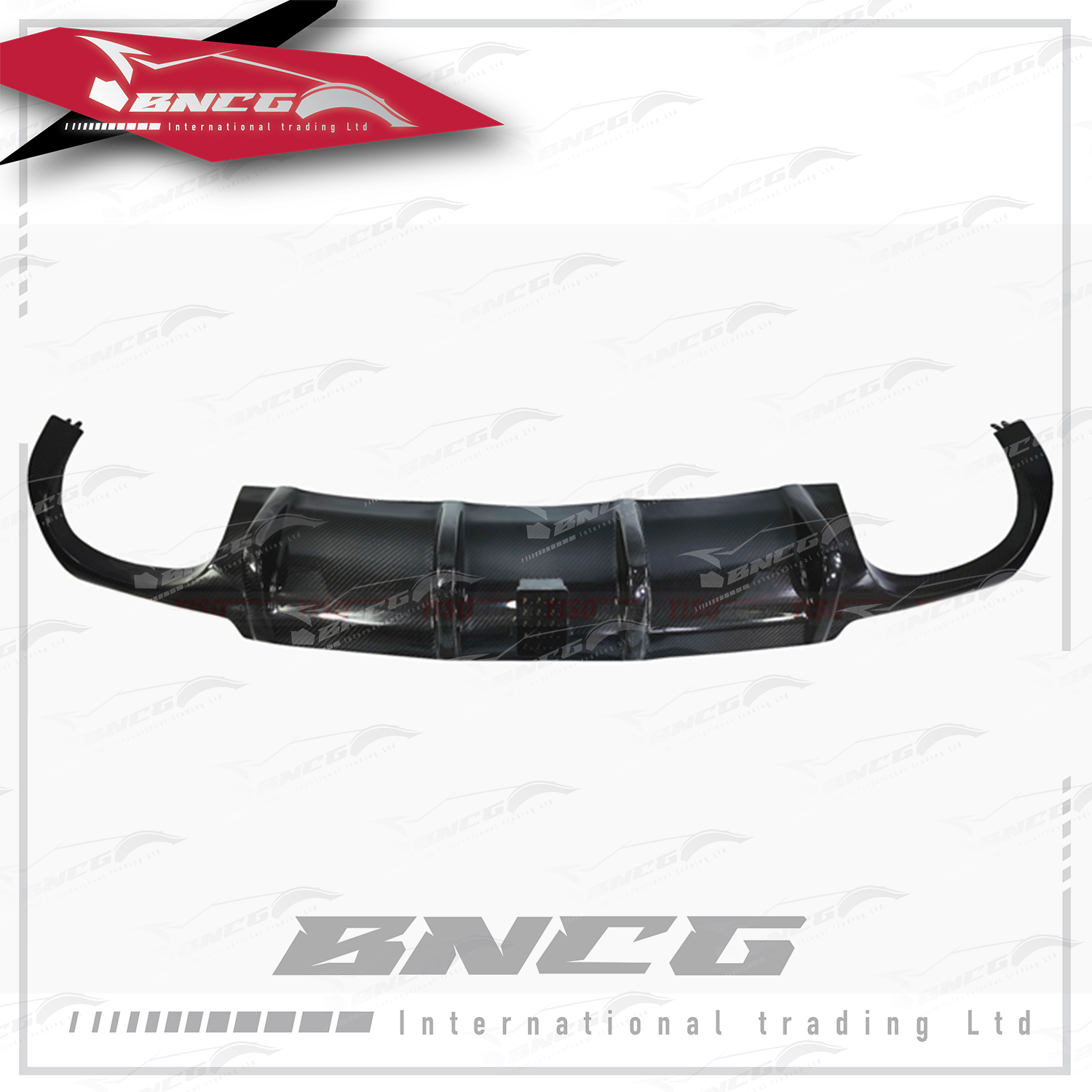 福斯 Volkswagen Scirocco 尚酷 碳纖維 外觀件 空力套件 後下巴 後導流