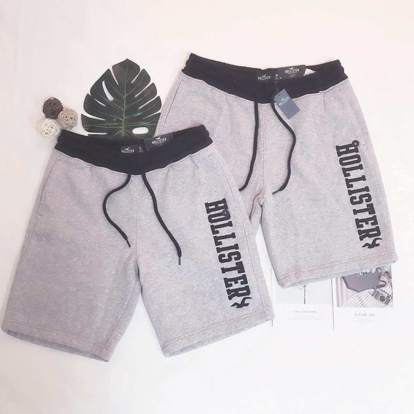 HOLLISTER LOGO SWEAT SHORTS