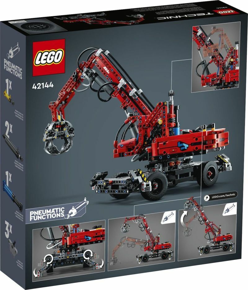 [飛米樂高積木磚賣店] LEGO 42144 TECHNIC-物料搬運機