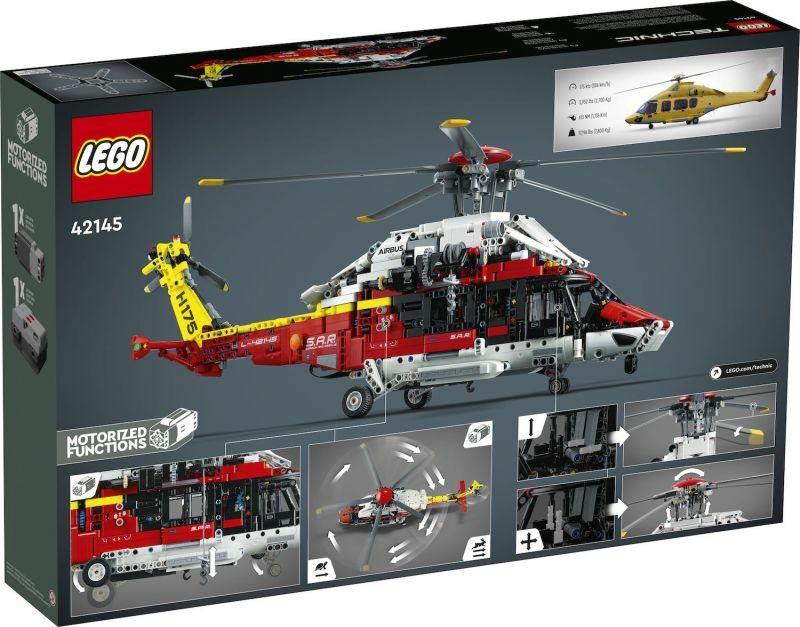 [飛米樂高積木磚賣店] LEGO 42145 TECHNIC-Airbus H175 救援直升機