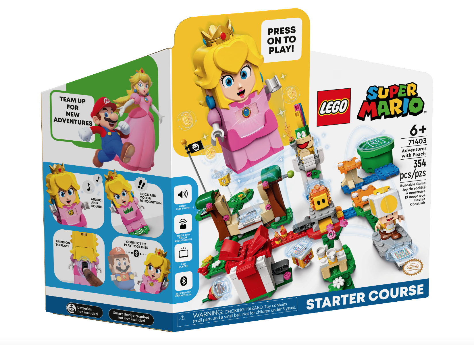 [飛米樂高積木磚賣店] LEGO 71403 Mario-碧姬公主冒險主機