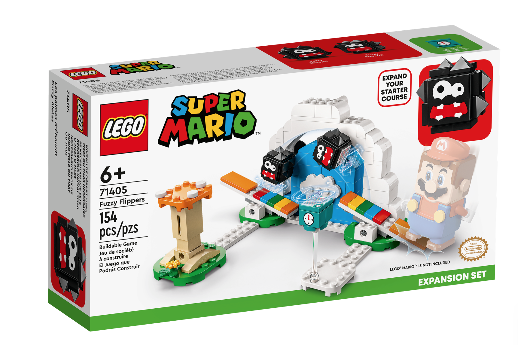 [飛米樂高積木磚賣店] LEGO 71405 Mario-翻轉刺毛怪
