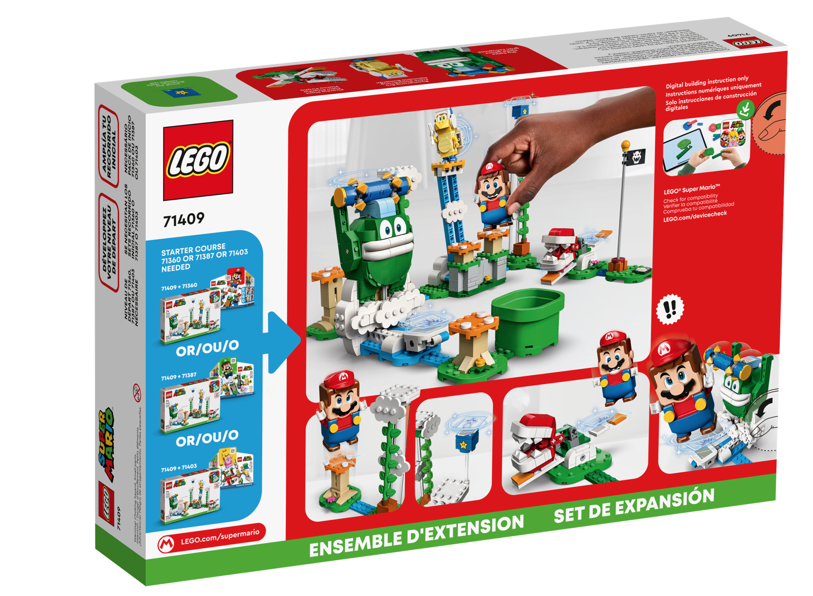 [飛米樂高積木磚賣店] LEGO 71409 Mario-大加邦的雲端挑戰