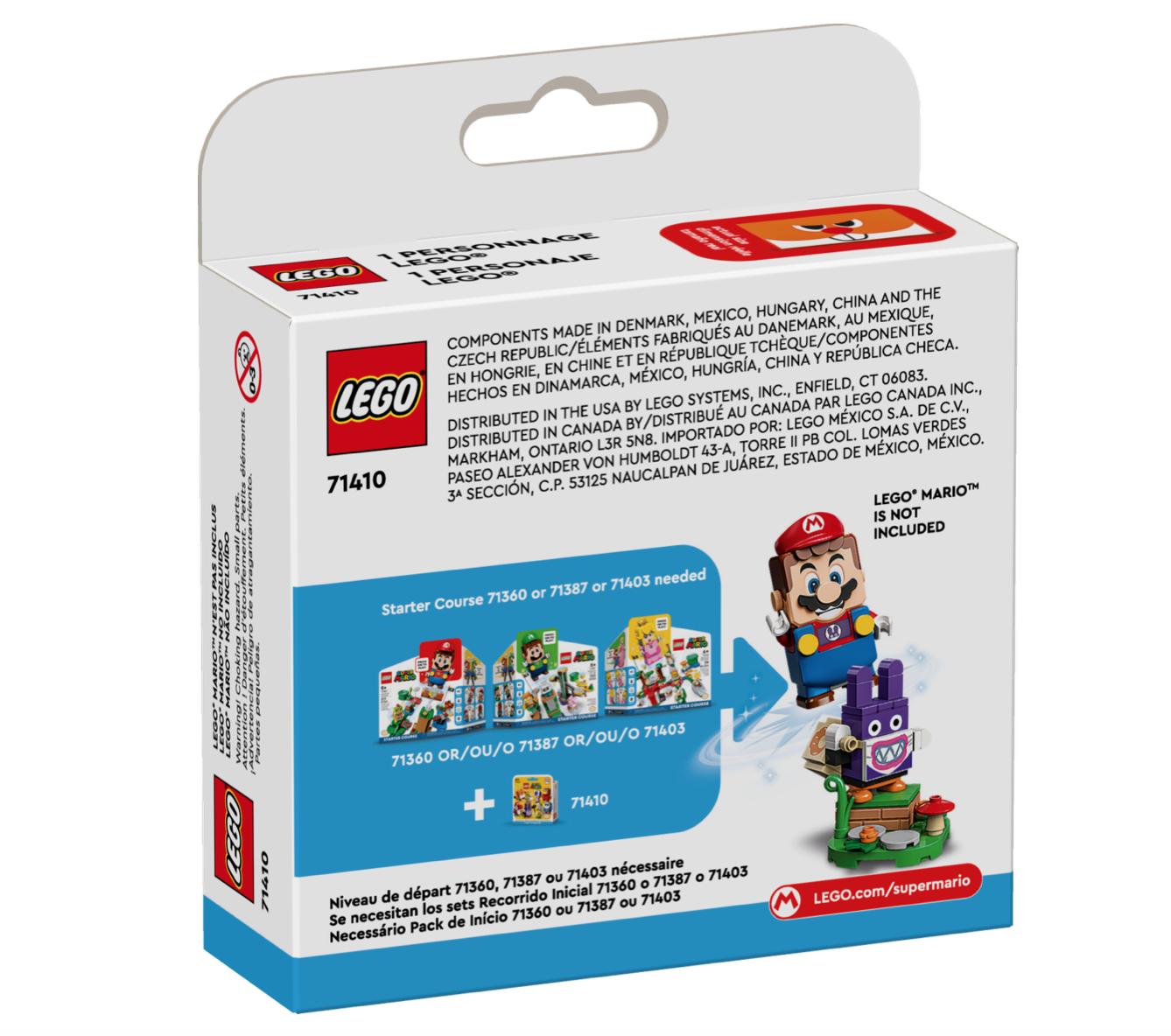 [飛米樂高積木磚賣店] LEGO 71410 Mario-角色組合包－第 5 代