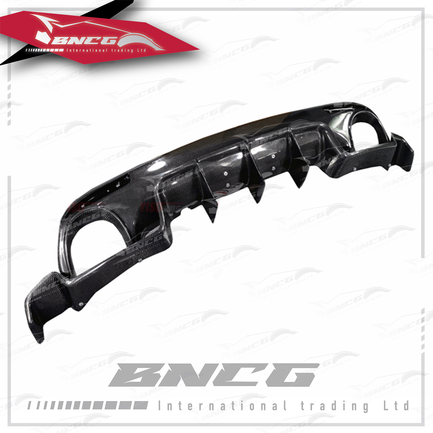 福斯 Volkswagen Scirocco 尚酷 碳纖維 外觀件 空力套件 KARZTEC款 後下巴 後導流