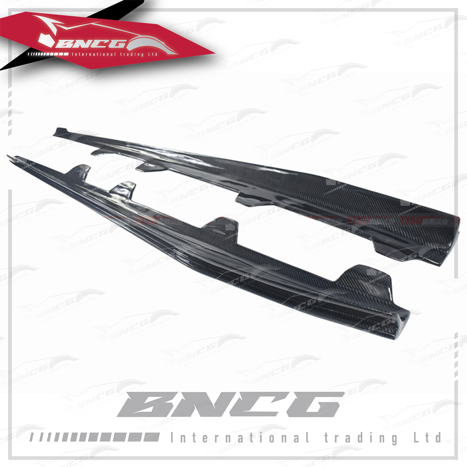 福斯 Volkswagen Scirocco 尚酷 碳纖維 外觀件 空力套件 KARZTEC款 側裙 側定風翼