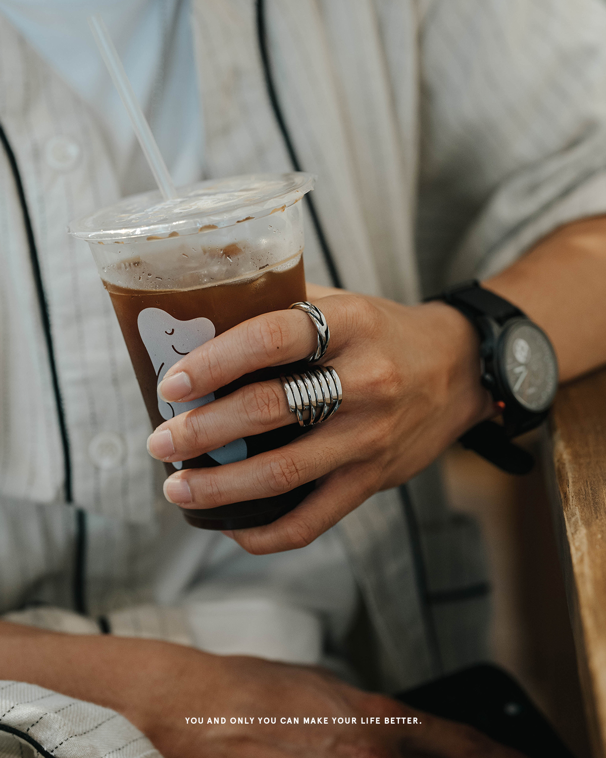 #現貨 (ACCR529) 鋼戒 復古麻花編織戒