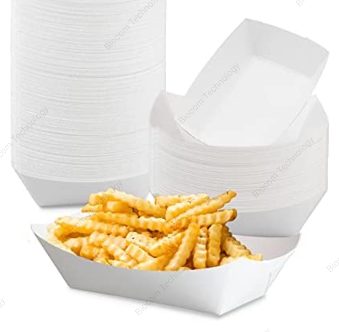 Biodegradable Paper Open Food Tray