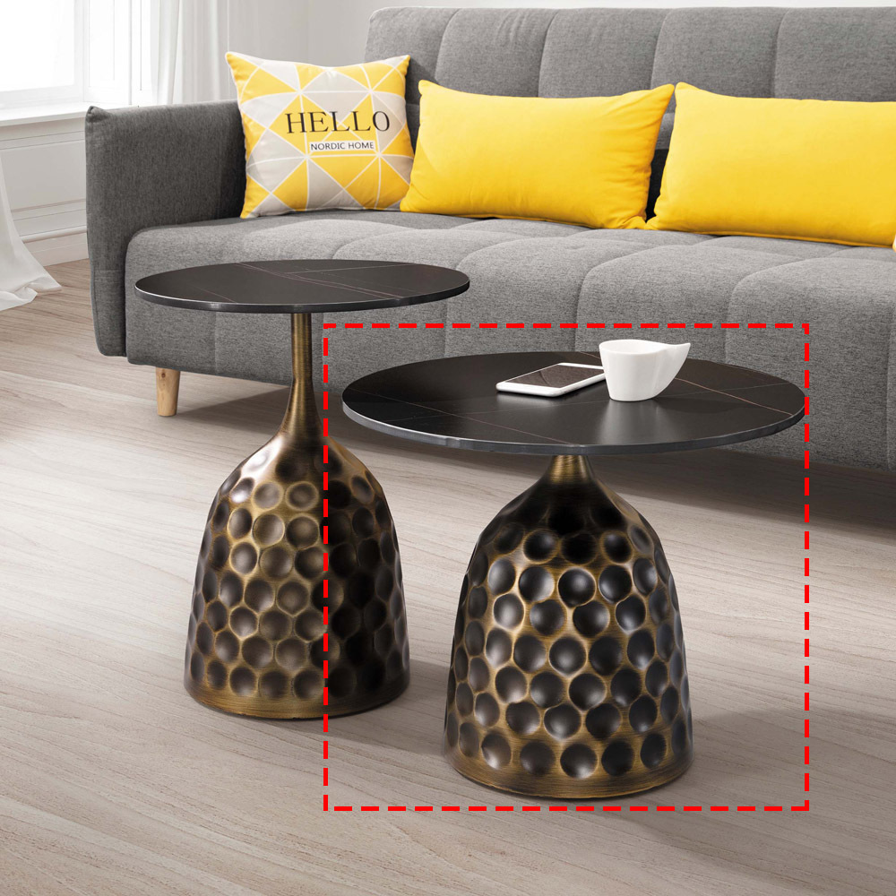 維克多岩板小茶几(AH60帶點)(大)