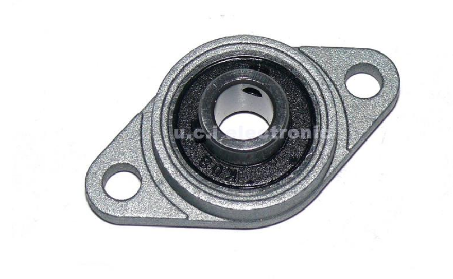 【UCI電子】(二Q-3) 3D打印機配件 臥式軸承 梯形 支架 支撐座 T8 軸承座 菱形 KFL08 內徑8mm