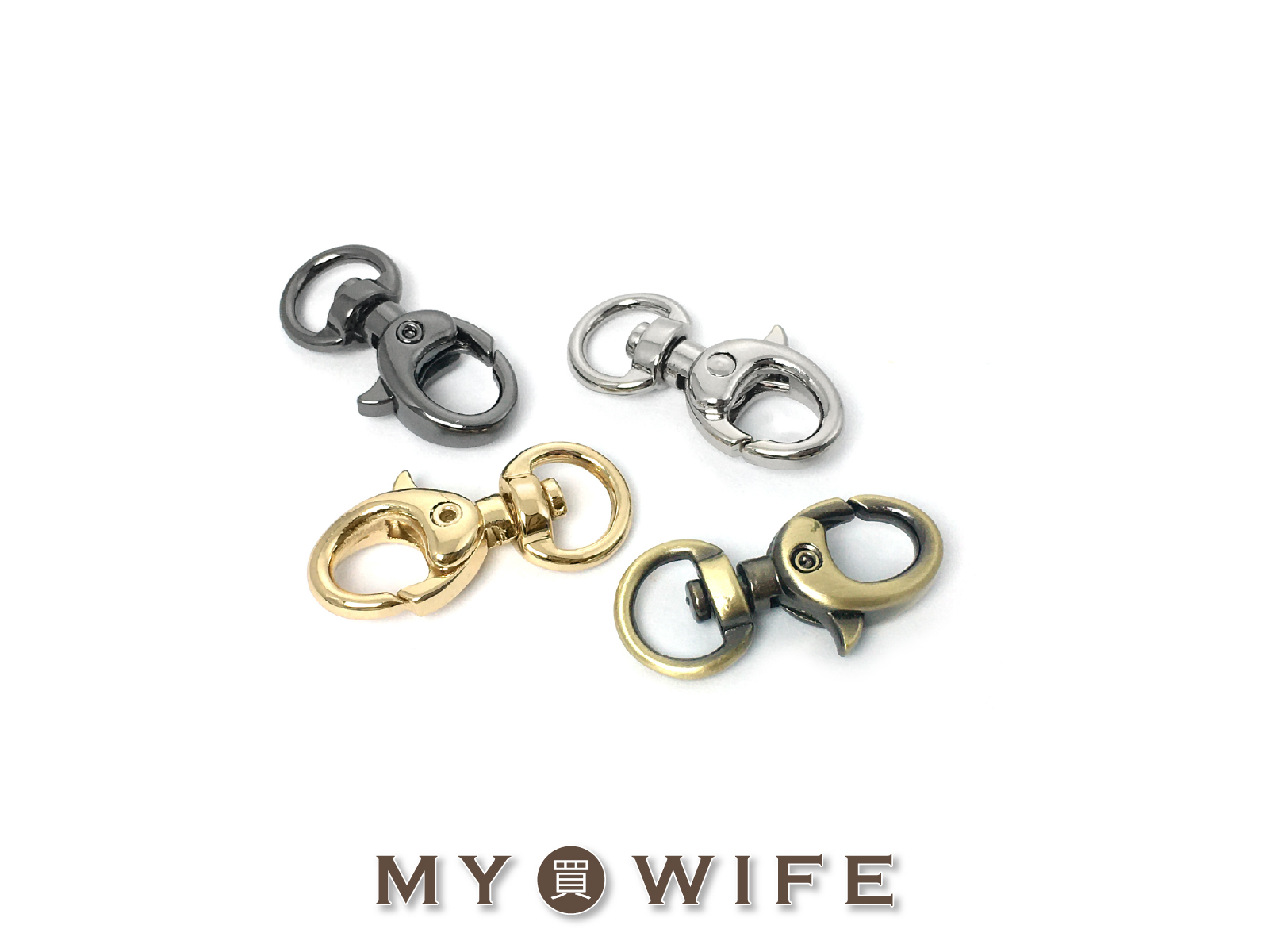 3分(10mm)合金勾_4色【GY-2068】