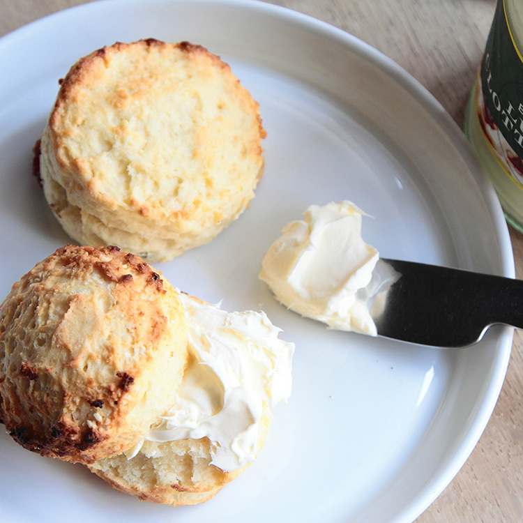 【經典組合】九Scone司康 荔枝蜂蜜禮盒組 | 原味/蔓越莓(9入/盒)