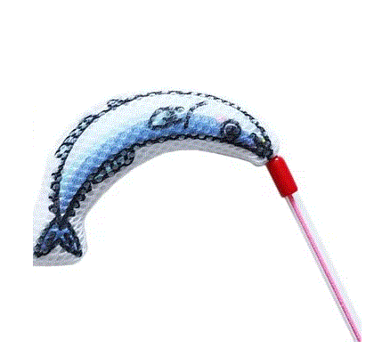 Comet 潔牙伸縮貓棒 秋刀魚