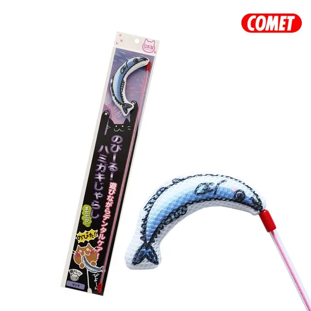 Comet 潔牙伸縮貓棒 秋刀魚