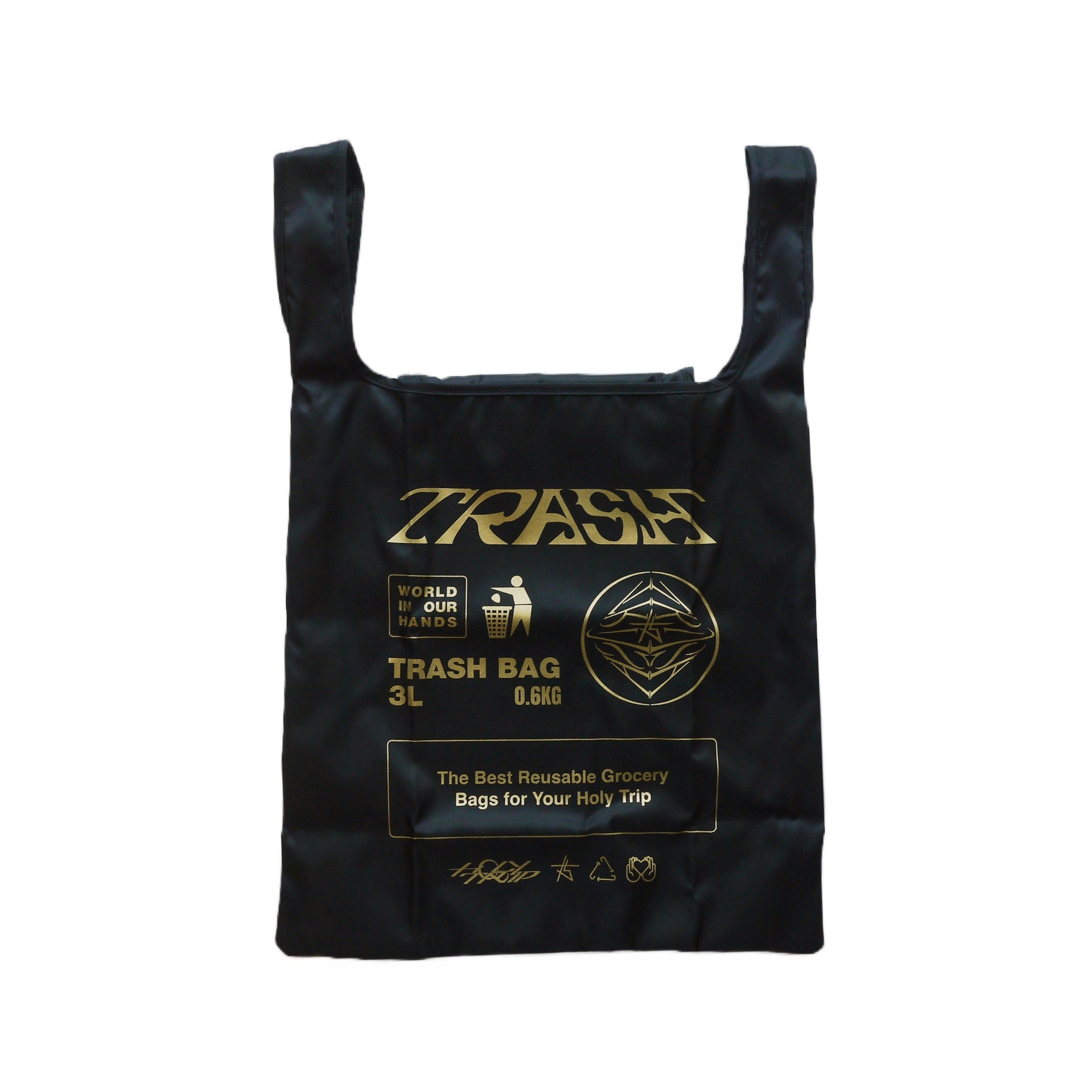 TRASH《Holy Trip! 精神時光屋》演唱會周邊商品：家用垃圾環保袋