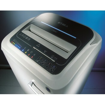 KOBRA 260.TS HS 0.8x9.5mm 中型粒狀碎紙機; 雙刀頭自動油; 每次碎6張,  紙箱容量 80 Liters 意大利製造