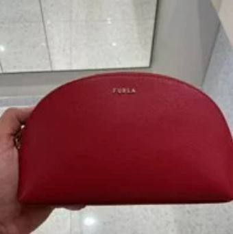 [S] FURLA WE00255-BX0306 CLASSIC COSMETIC CASE,CABERNET, 8050597045870 (SF68)