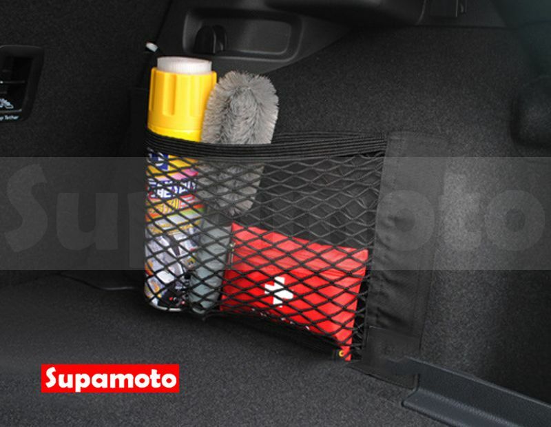 -Supamoto- 魔鬼氈 置物網 C102 收納袋 置物袋 椅背袋 收納袋 置物包 多功能 汽車 車用 儲物袋