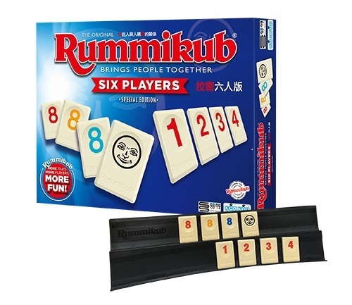 拉密 六人版 Rummikub XP 拉密6人標準版
